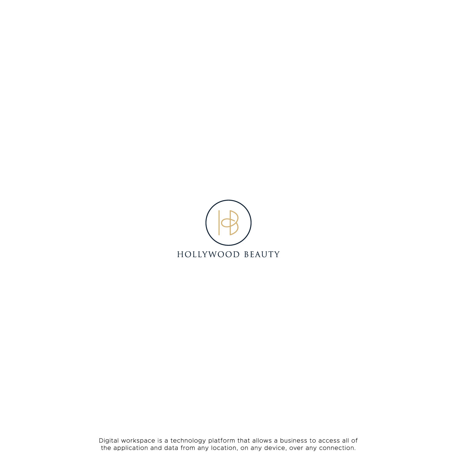 Logo Design by Potatow for hollywood beauty | Design #21698907