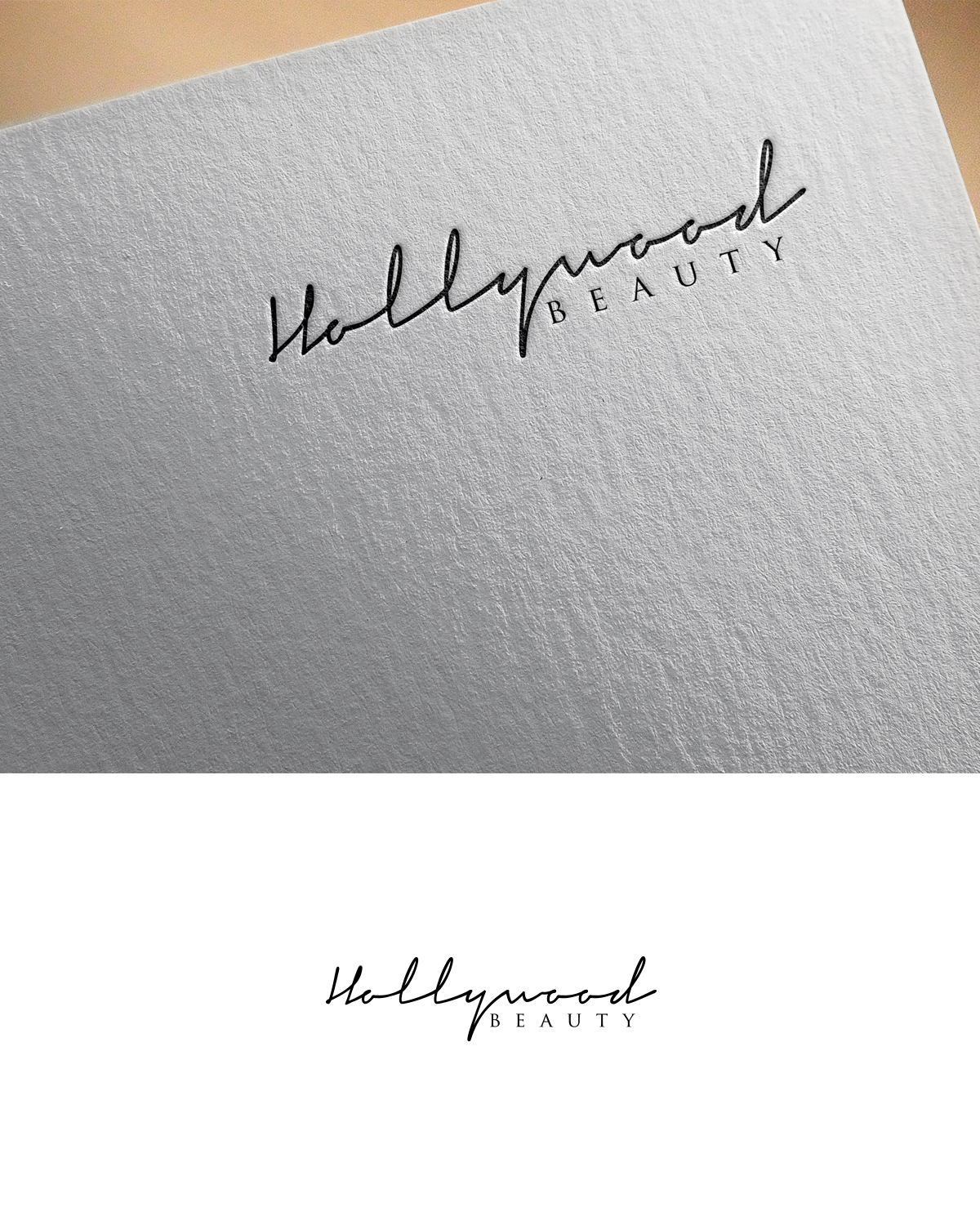 Logo Design by RedLine 3 for hollywood beauty | Design #21649684