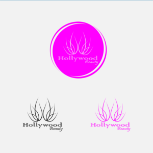 Logo Design by Taufik 10 for hollywood beauty | Design: #21649165