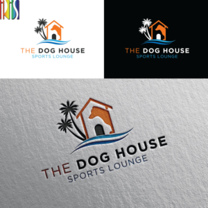 The dog house sports lounge | Logo Design by Iris 3