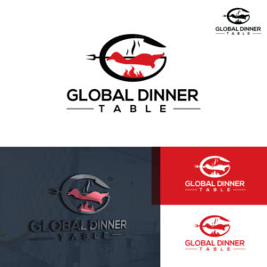 Global Dinner Table | Logo Design by Maxo-Biz