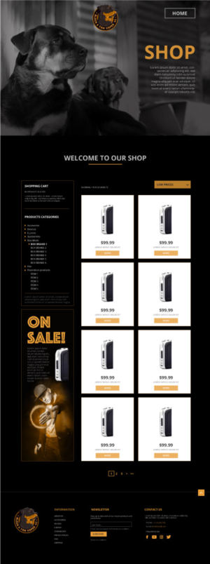 Diseño Web por lionx para este proyecto | Diseño: #21668552