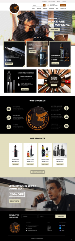 Web Design by pb for this project | Design #21650321