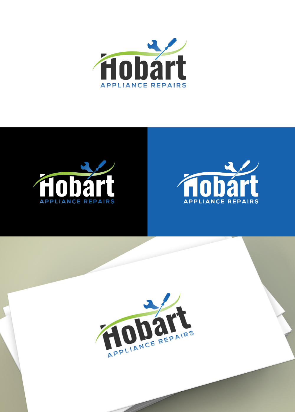 Diseño de Logo por ergo™ para Hobart Appliance Repairs | Diseño #21646416