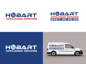 Logo Design by Slant Line Media for Hobart Appliance Repairs | Design: #21648315