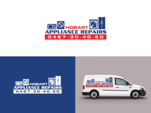 Logo Design by Slant Line Media for Hobart Appliance Repairs | Design: #21655910