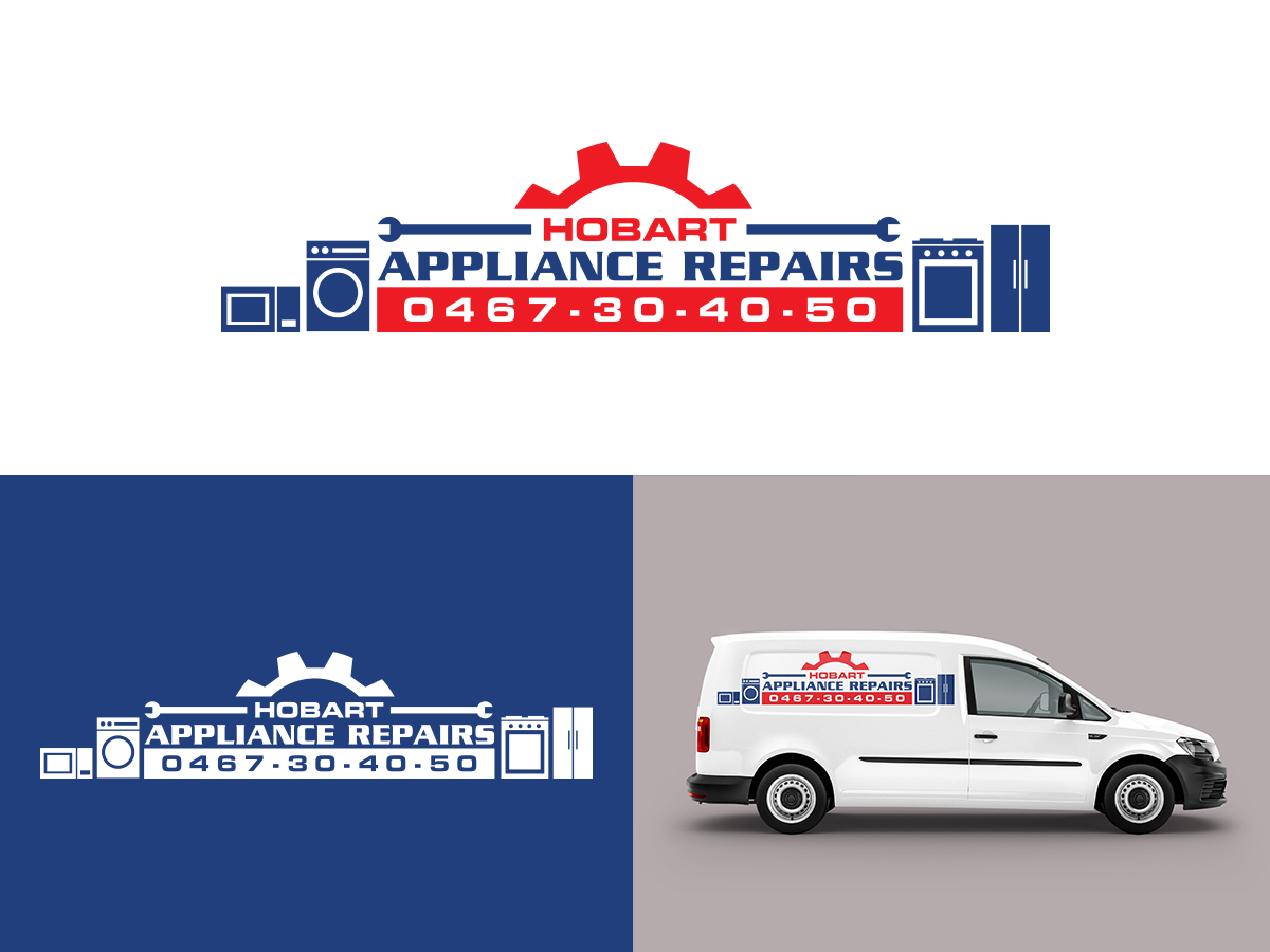 Diseño de Logo por Slant Line Media para Hobart Appliance Repairs | Diseño #21656052