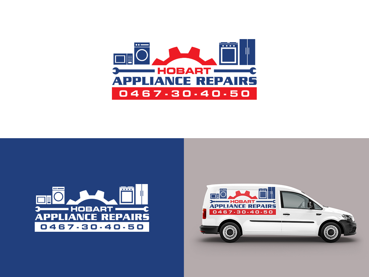 Diseño de Logo por Slant Line Media para Hobart Appliance Repairs | Diseño #21656118