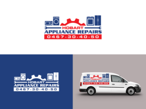 Logo Design by Slant Line Media for Hobart Appliance Repairs | Design: #21656118