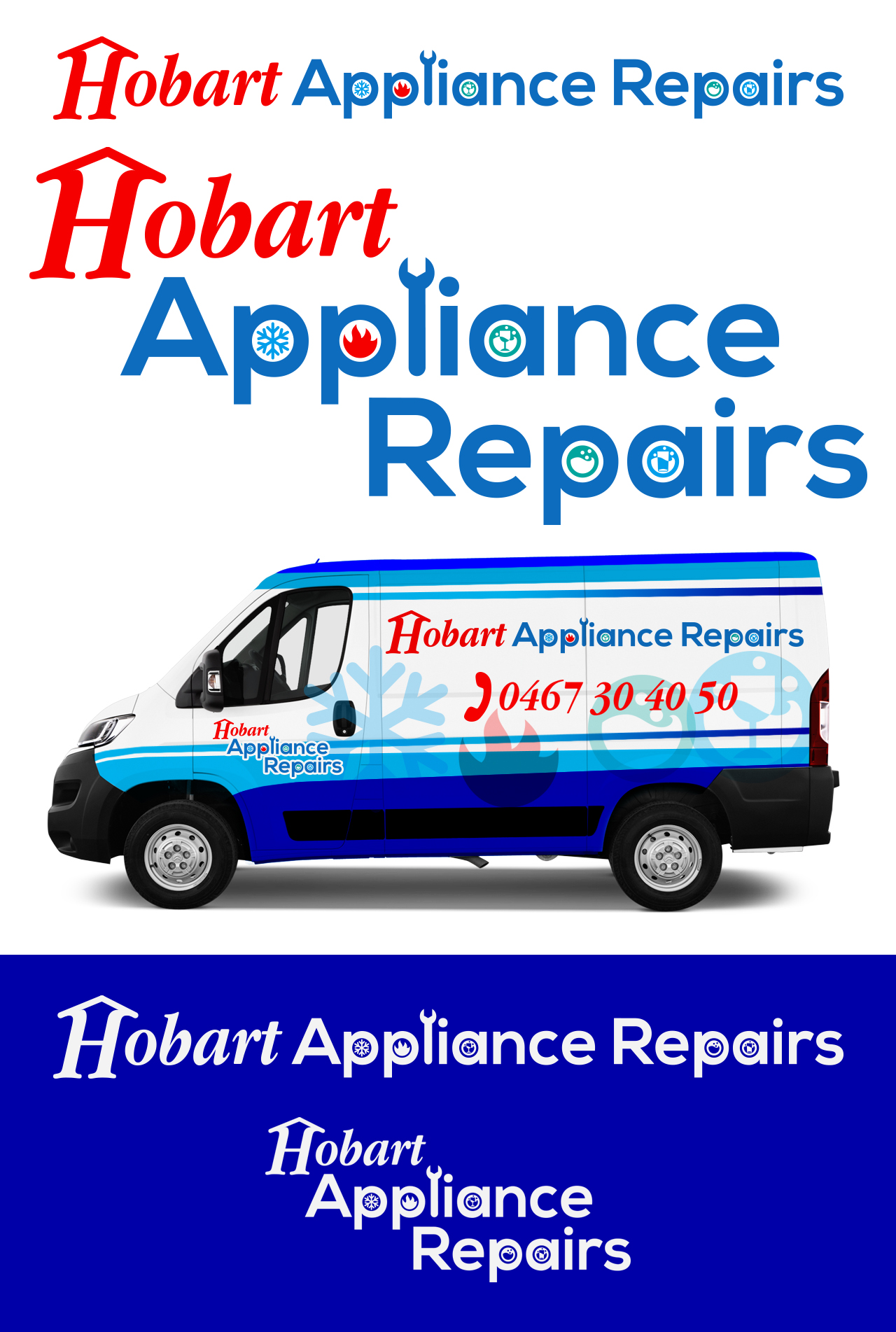 Bold, Professional, Appliance Repair Logo Design for Hobart Appliance repairs by Al Pech
