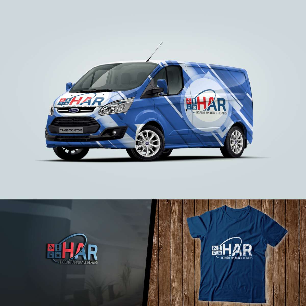 Logo Design by Log-X for Hobart Appliance Repairs | Design #21656212