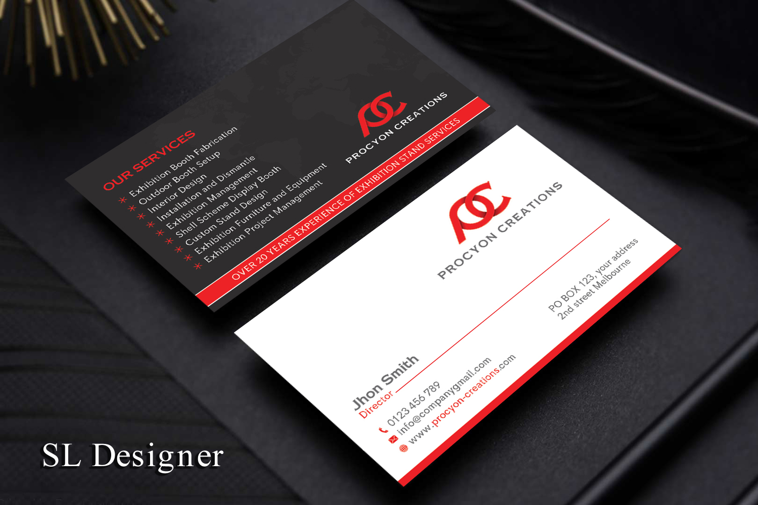 Business Card Design by SL Designer for this project | Design #21644022