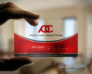 Business card for a Exhibition booth fabrication company | Business Card Design by SL Designer