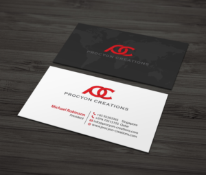 Business card for a Exhibition booth fabrication company | Business Card Design by MDesign