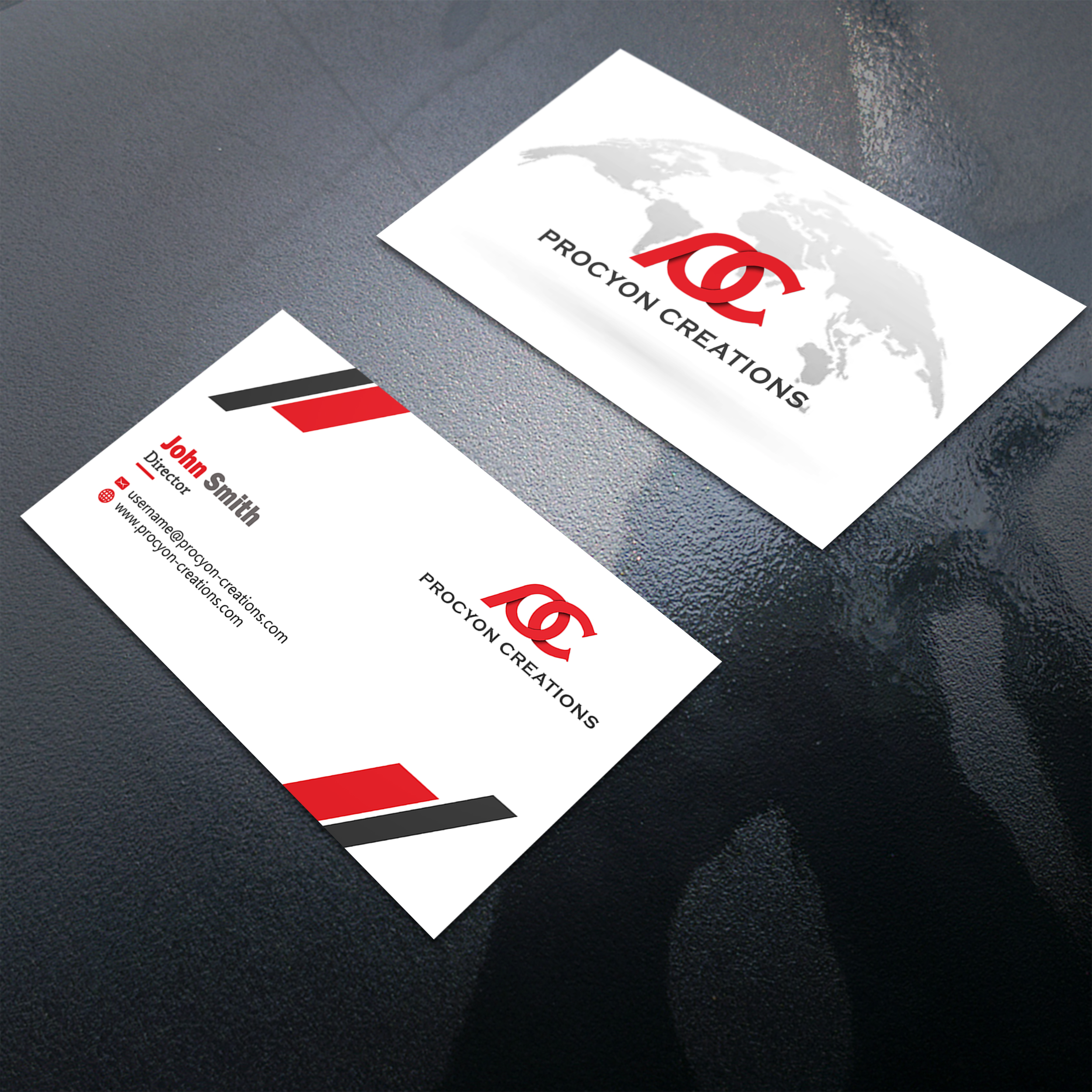 Diseño de Tarjeta de Presentación por ASC Media para este proyecto | Diseño #21728540