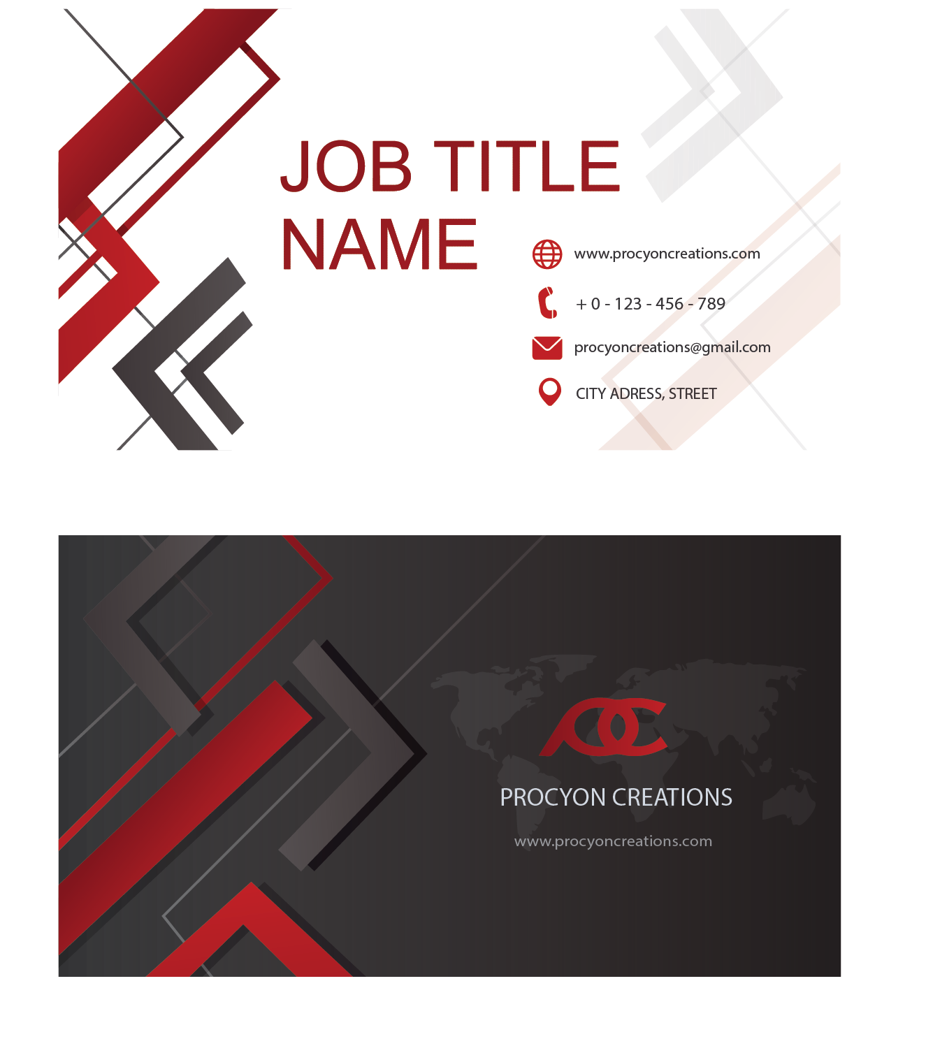 Business Card Design by Moinulhaque 2 for this project | Design #21675476