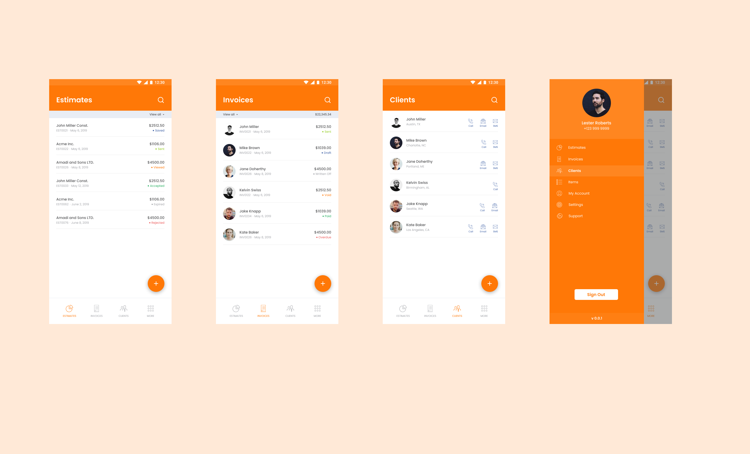 App Design by Kvng Mike for Okason Software | Design #21705365