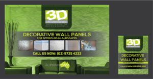 Messestand-Design von Deziners Zone für 3D Wall Panels  | Design: #21647595