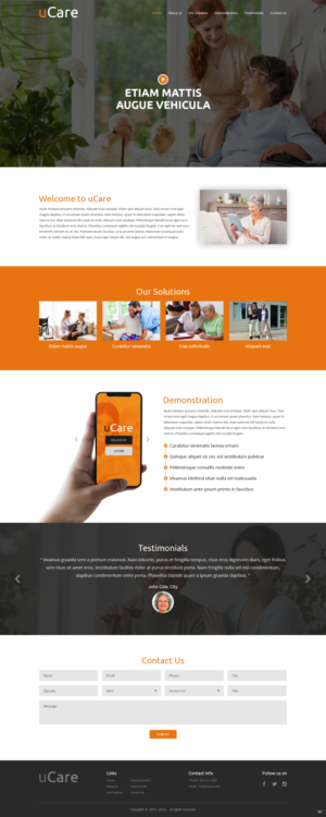 Web Design by pb for this project | Design: #21657009