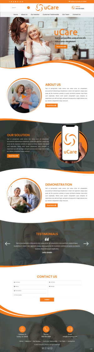 Web Design by pb for this project | Design #21703955