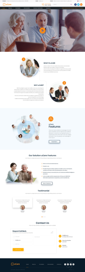 Web Design by AbhishekRoyBunty for this project | Design: #21726443