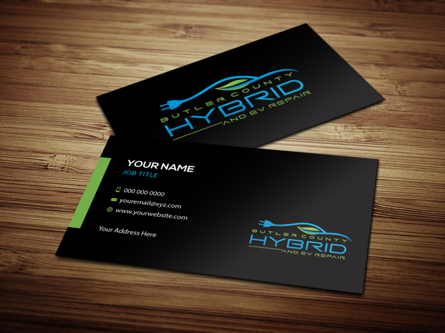 Visitenkarten-Design von Riz' für Butler County Hybrid | Design #21653835