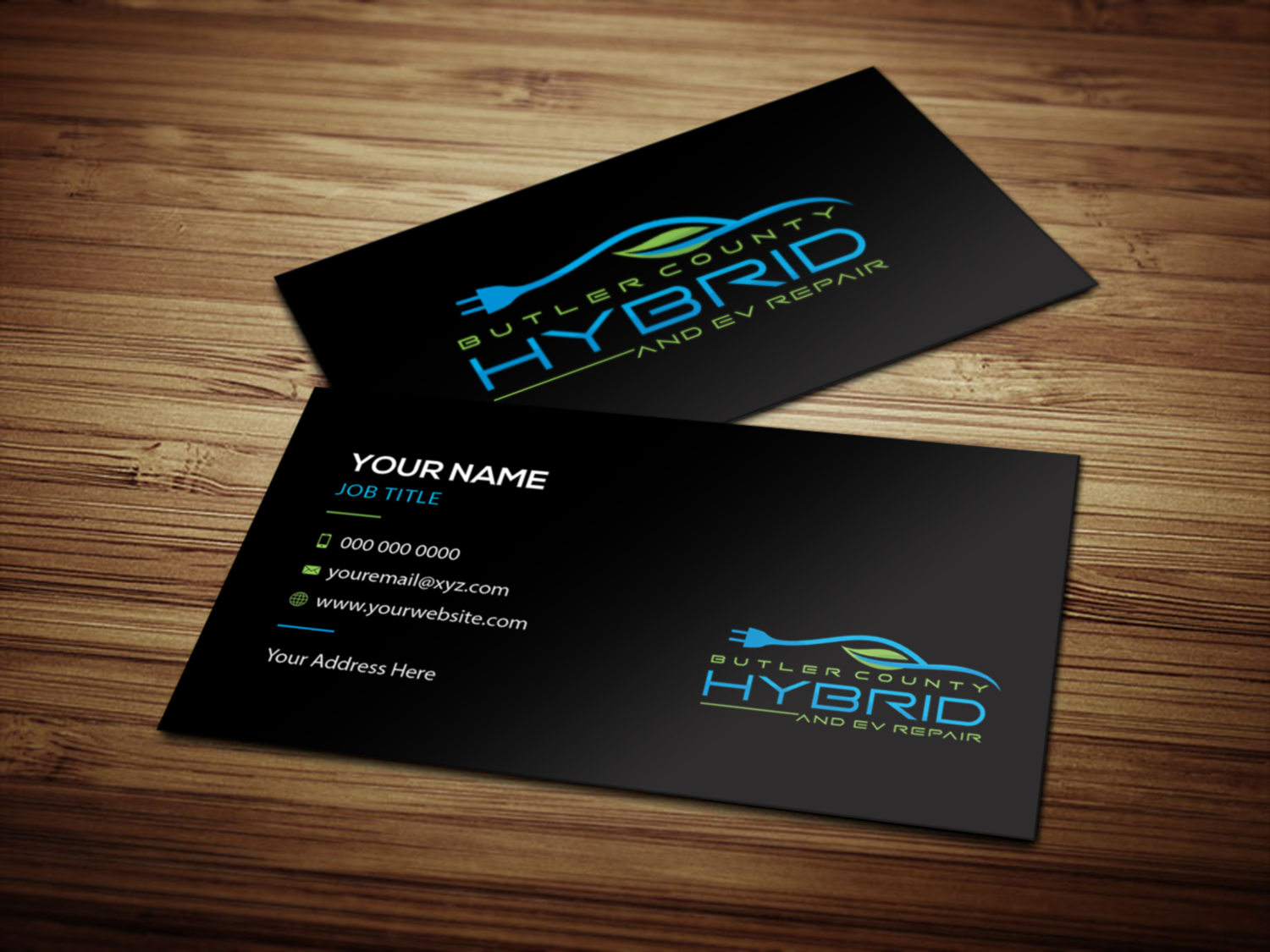 Visitenkarten-Design von Riz' für Butler County Hybrid | Design #21653883