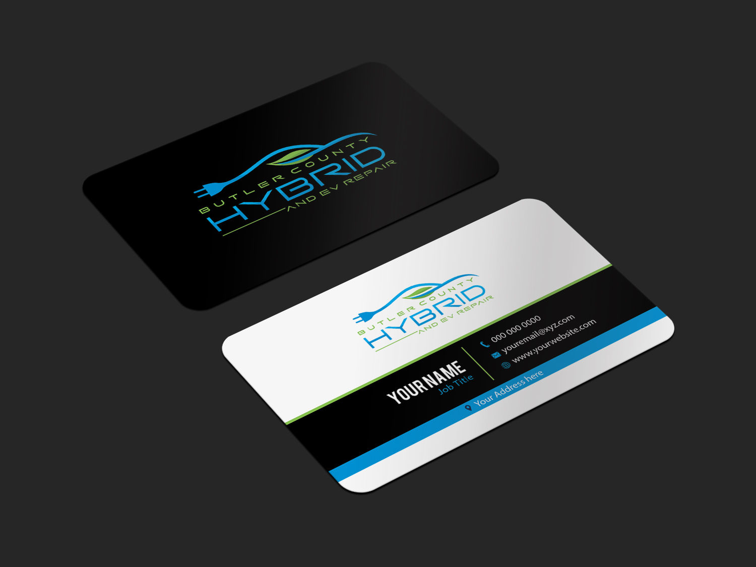 Business Card Design by Riz' for Butler County Hybrid | Design #21665131
