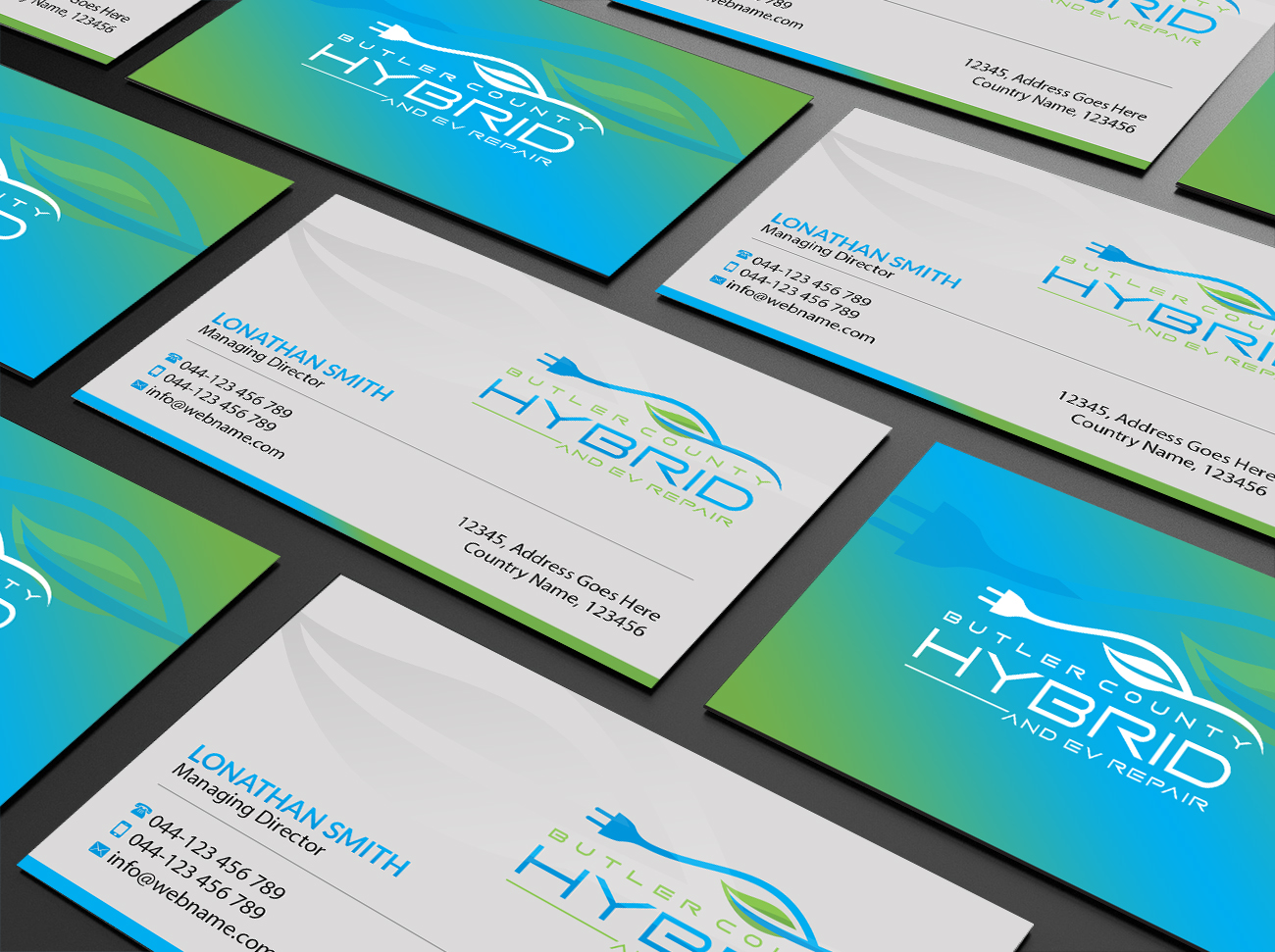 Business Card Design by Creations Box 2015 for Butler County Hybrid | Design #21654868