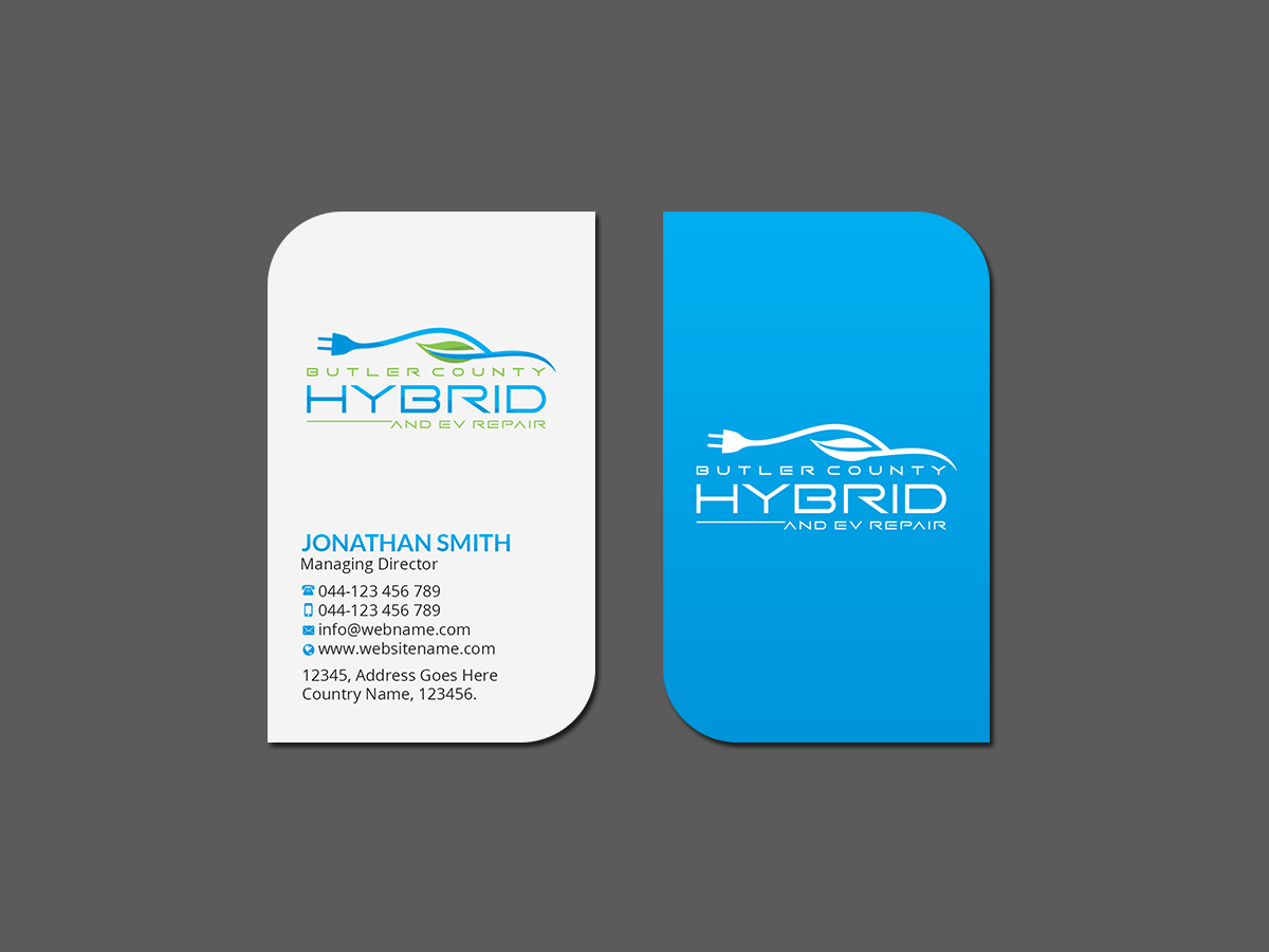 Business Card Design by Creations Box 2015 for Butler County Hybrid | Design #21654940