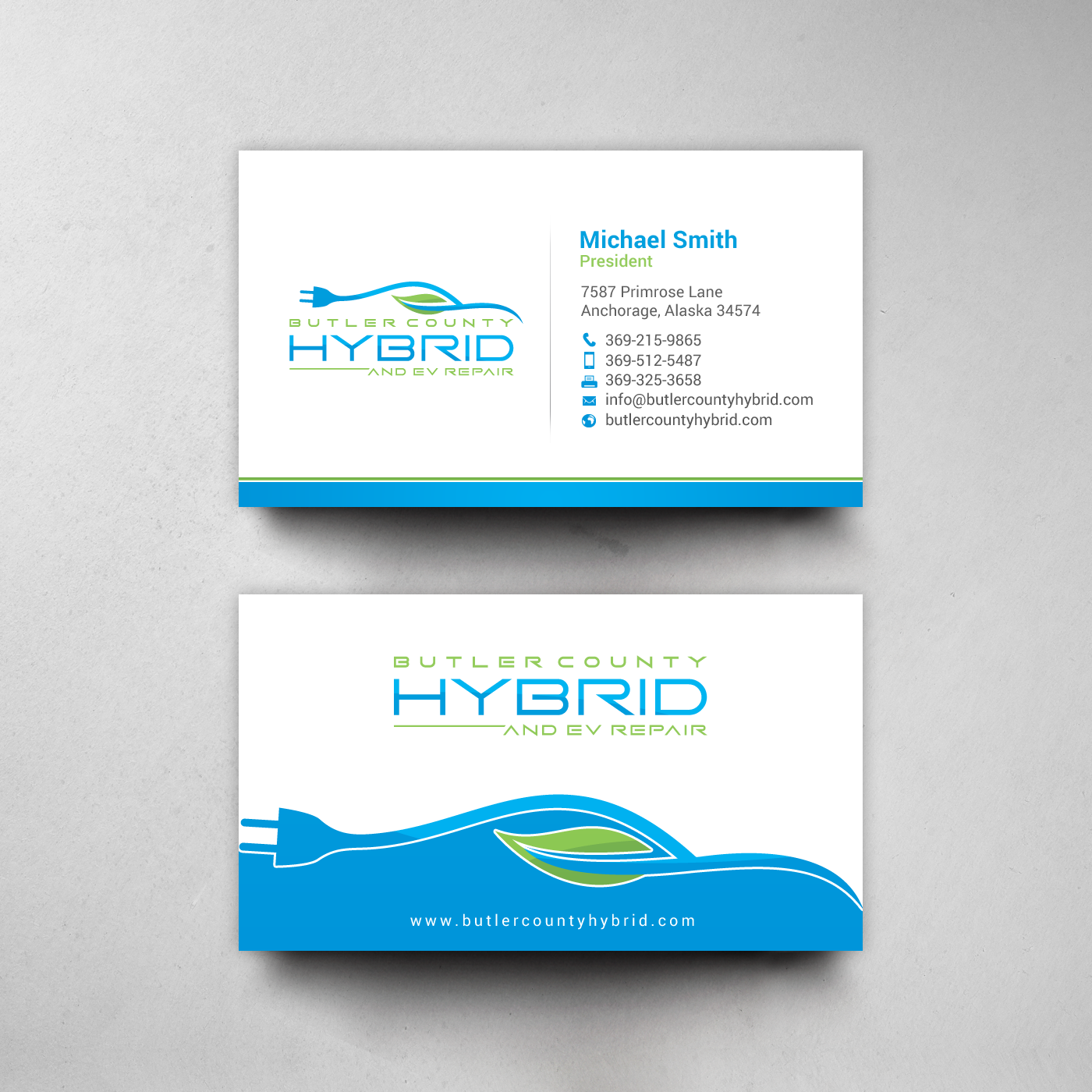 Design de Carte de Visite par chandrayaan.creative pour Butler County Hybrid | Design #21656020