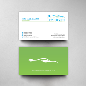 Butler County Hybrid Business Card | Visitenkarten-Design von chandrayaan.creative