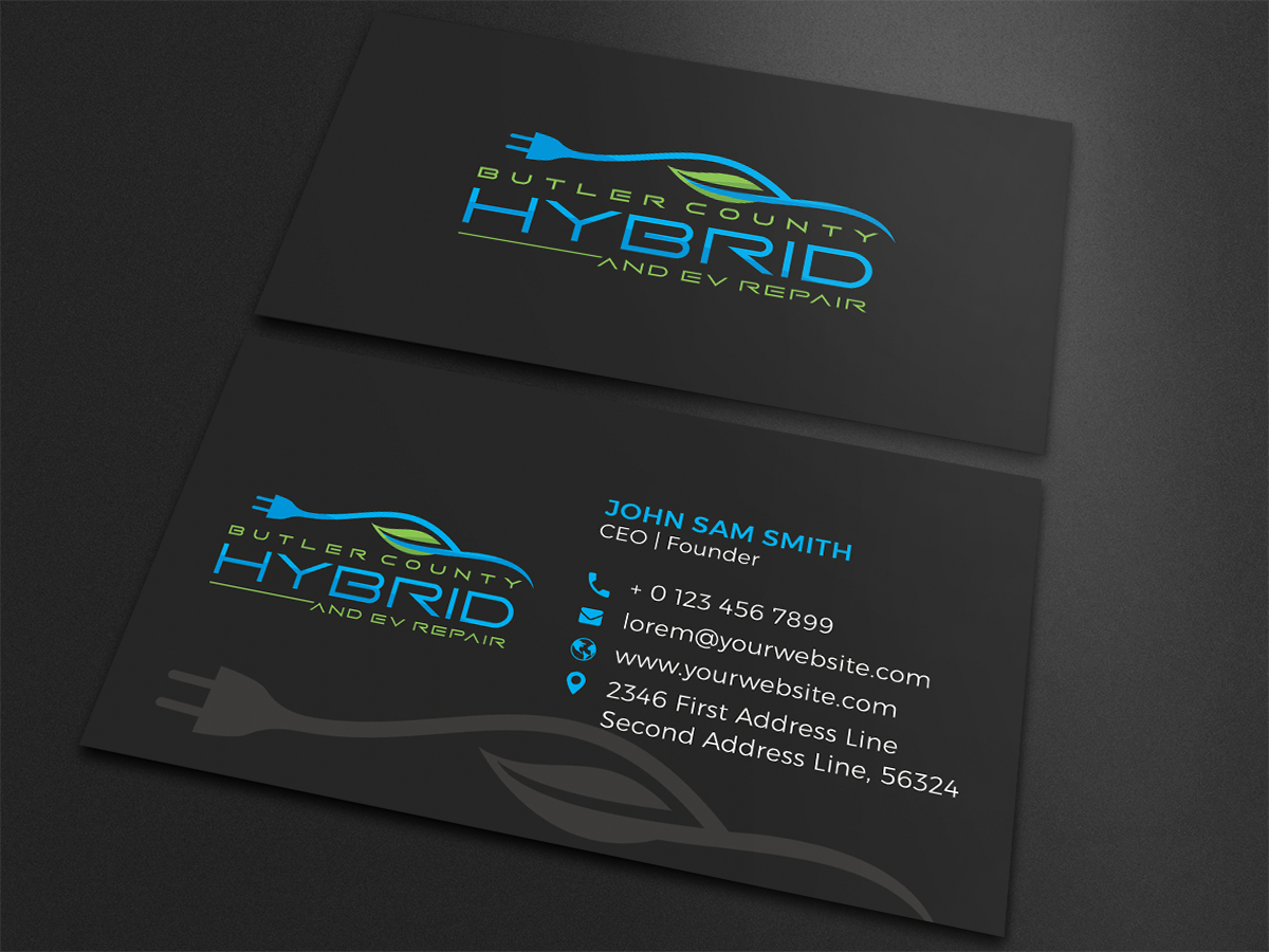 Visitenkarten-Design von Moumita_ für Butler County Hybrid | Design #21654240
