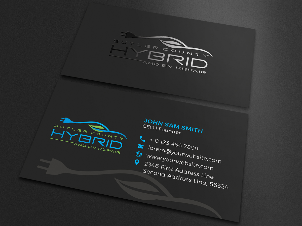 Visitenkarten-Design von Moumita_ für Butler County Hybrid | Design #21654241