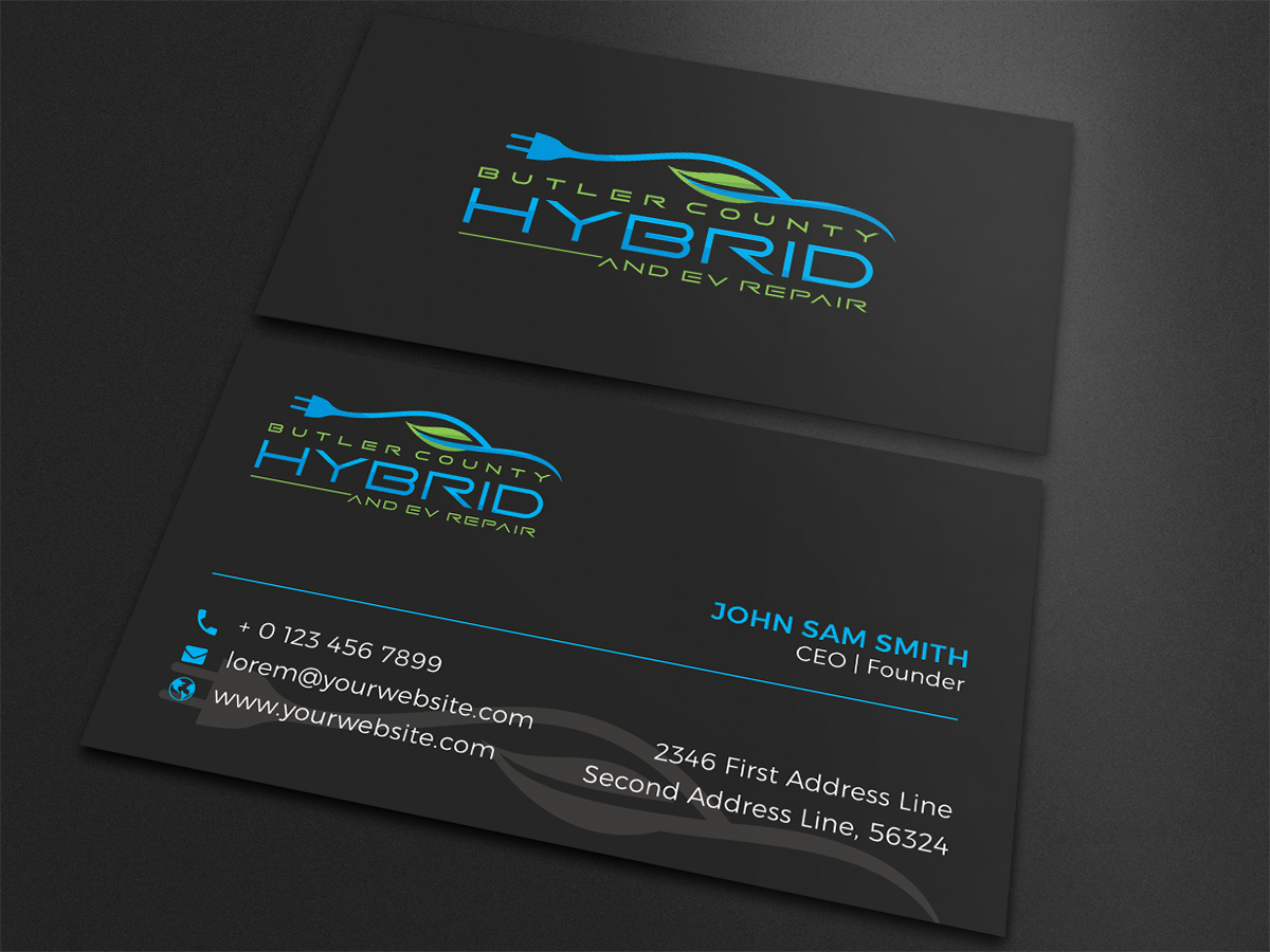 Visitenkarten-Design von Moumita_ für Butler County Hybrid | Design #21654261