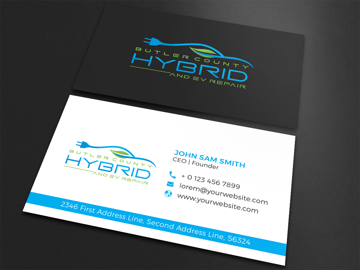 Visitenkarten-Design von Moumita_ für Butler County Hybrid | Design #21654268