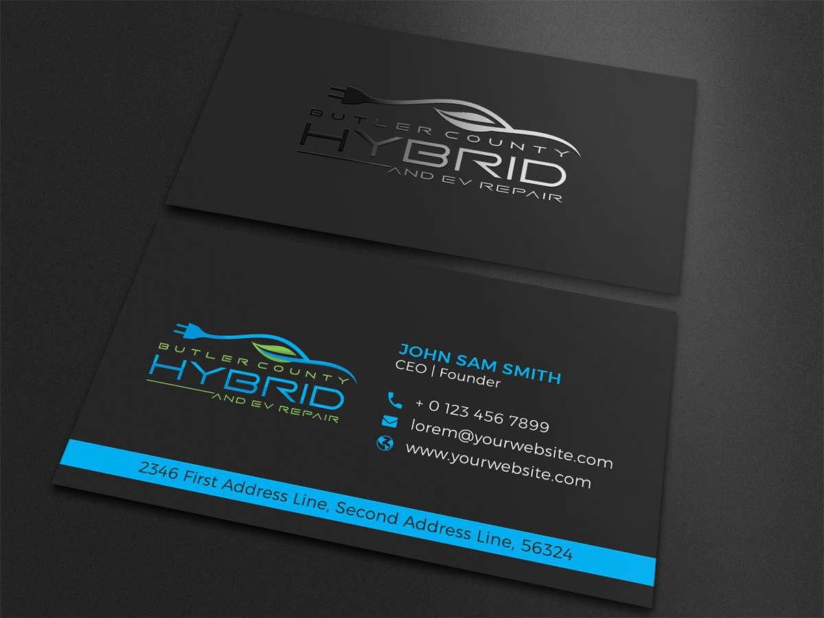 Visitenkarten-Design von Moumita_ für Butler County Hybrid | Design #21654270