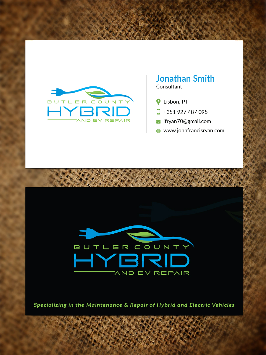 Business Card Design by Bold Pixels for Butler County Hybrid | Design #21647857