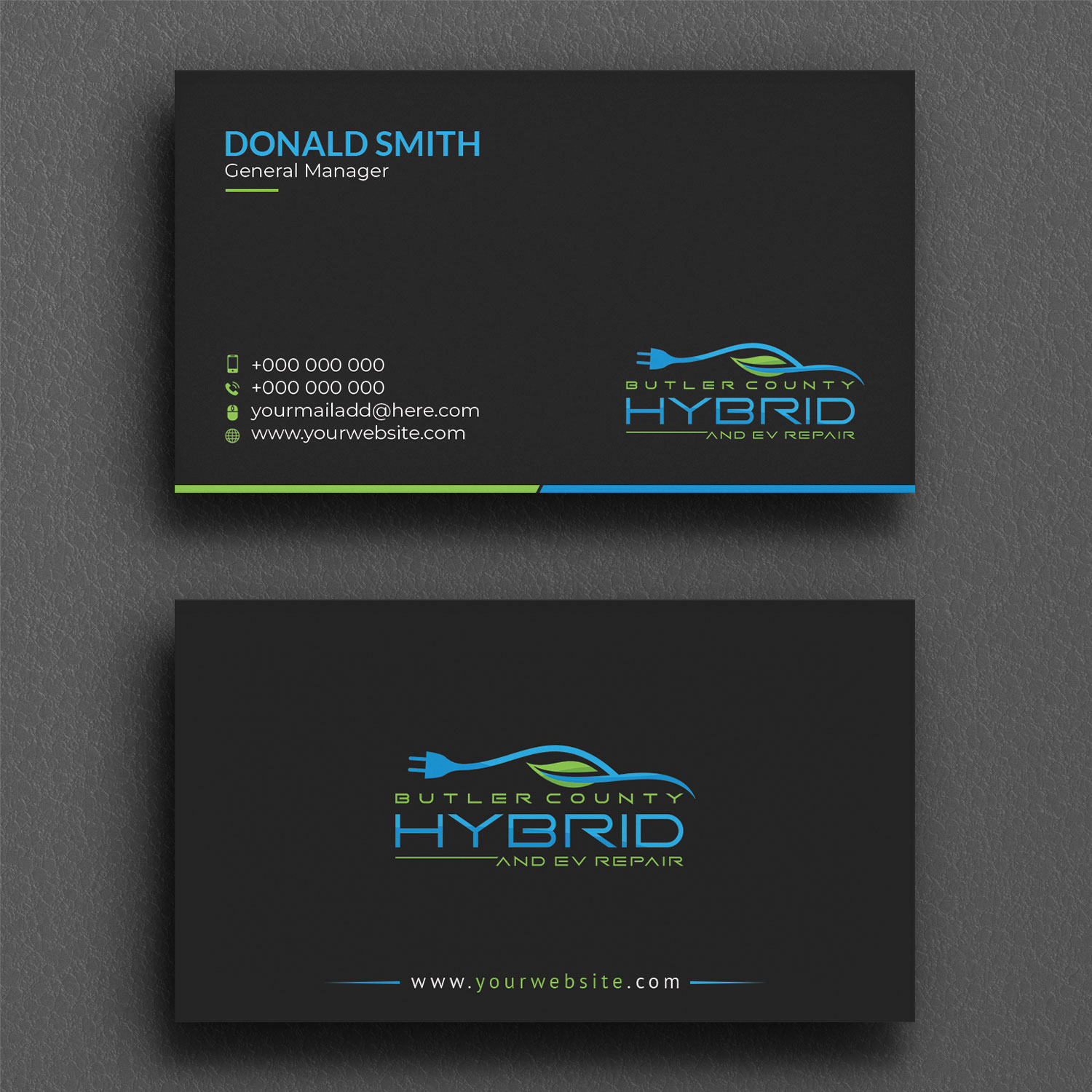 Diseño de Tarjeta de Presentación por Sujan4art para Butler County Hybrid | Diseño #21649261