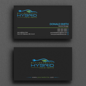 Visitenkarten-Design von Sujan4art für Butler County Hybrid | Design: #21649269