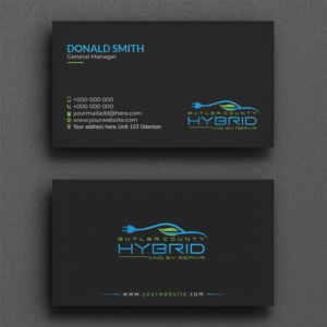Visitenkarten-Design von Sujan4art für Butler County Hybrid | Design: #21649278