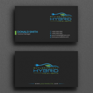 Visitenkarten-Design von Sujan4art für Butler County Hybrid | Design: #21649279