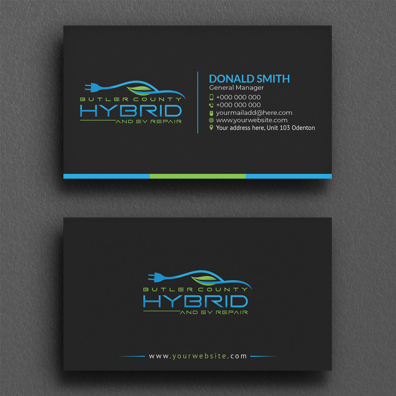 Diseño de Tarjeta de Presentación por Sujan4art para Butler County Hybrid | Diseño #21649288