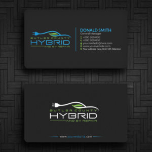 Visitenkarten-Design von Sujan4art für Butler County Hybrid | Design: #21649294