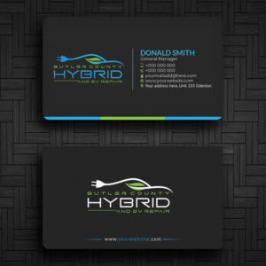Visitenkarten-Design von Sujan4art für Butler County Hybrid | Design: #21649295