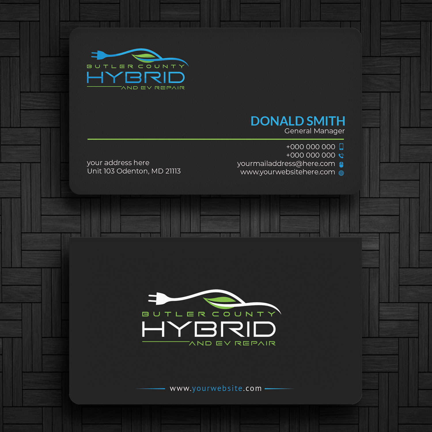 Design de Carte de Visite par Sujan4art pour Butler County Hybrid | Design #21649298
