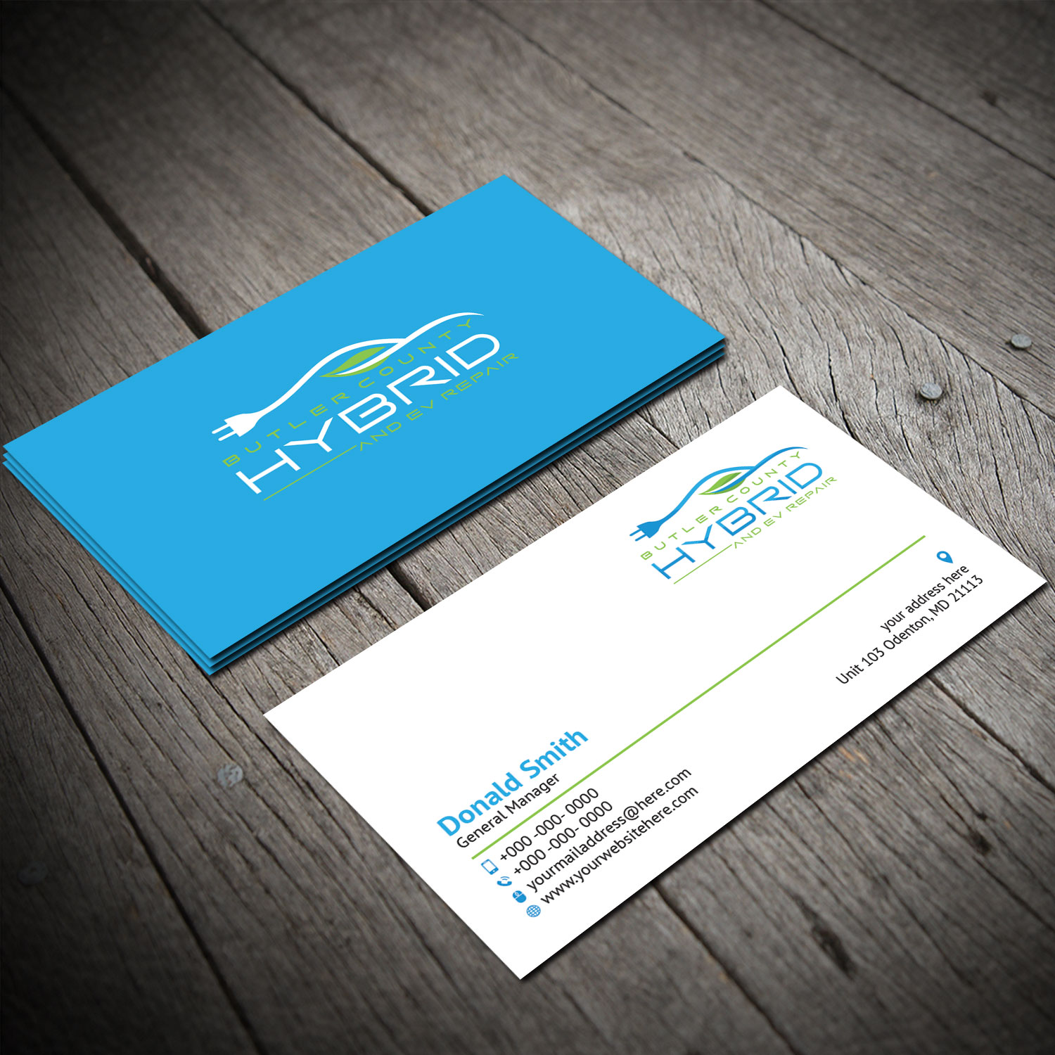 Business Card Design by Sujan4art for Butler County Hybrid | Design #21649319