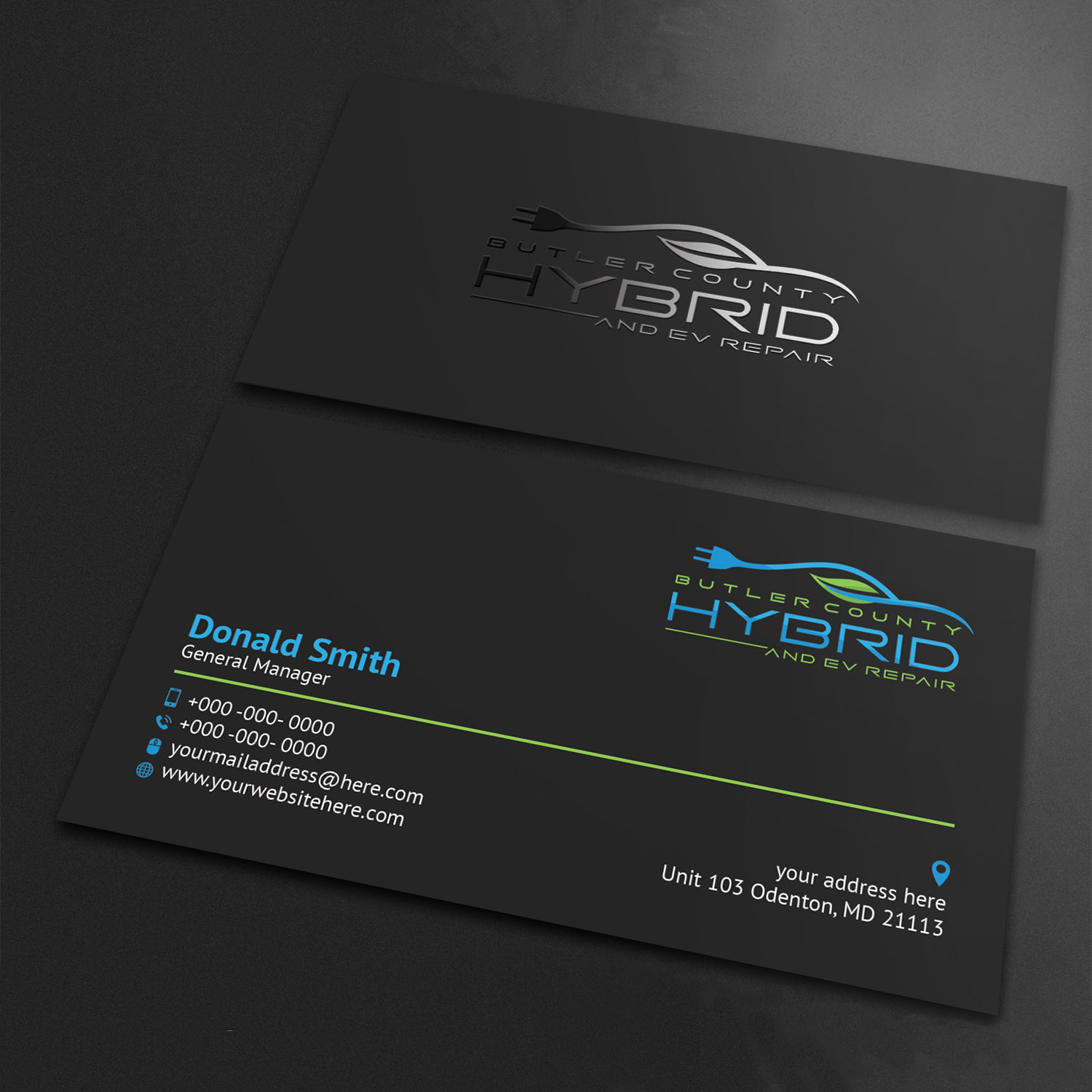 Business Card Design by Sujan4art for Butler County Hybrid | Design #21649322
