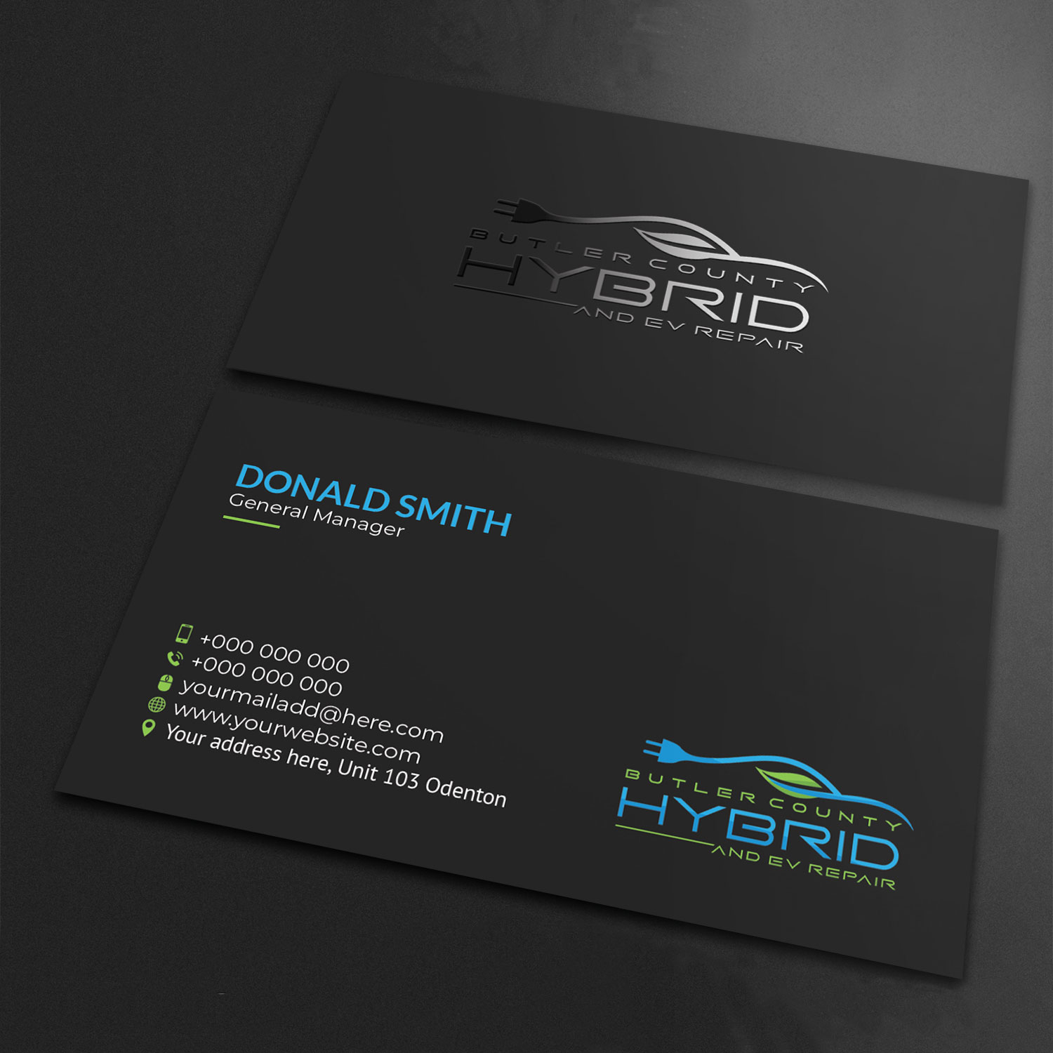 Business Card Design by Sujan4art for Butler County Hybrid | Design #21649323