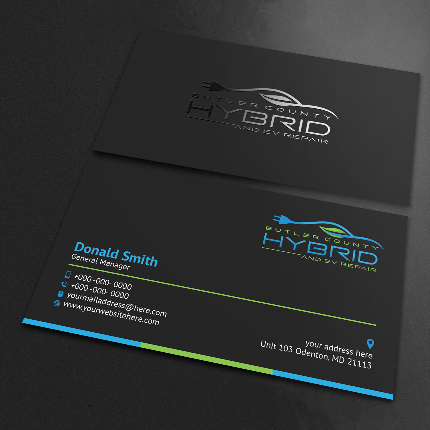 Business Card Design by Sujan4art for Butler County Hybrid | Design #21649325